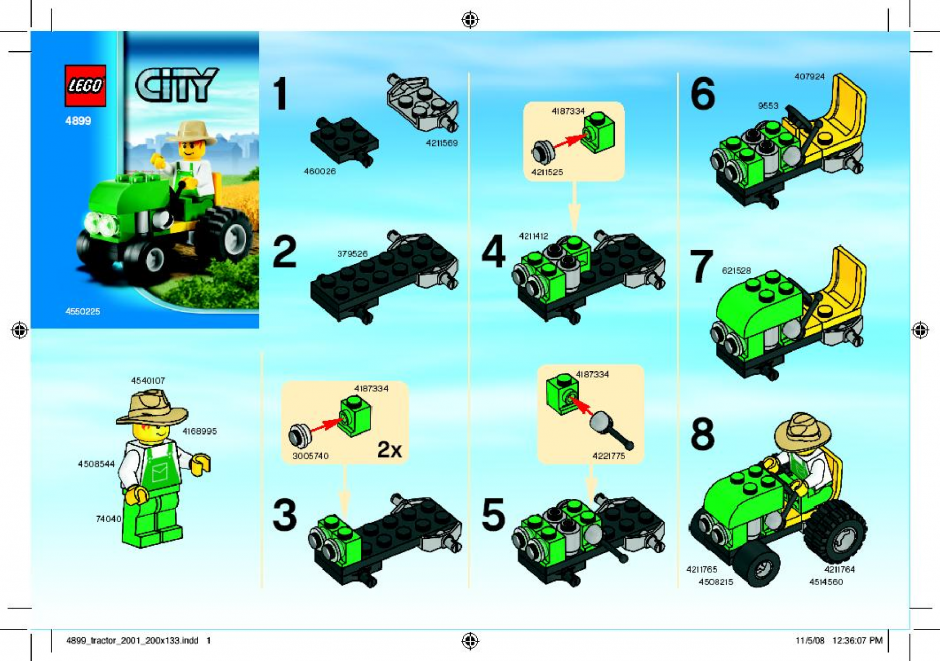 Инструкции по сборке lego в картинках