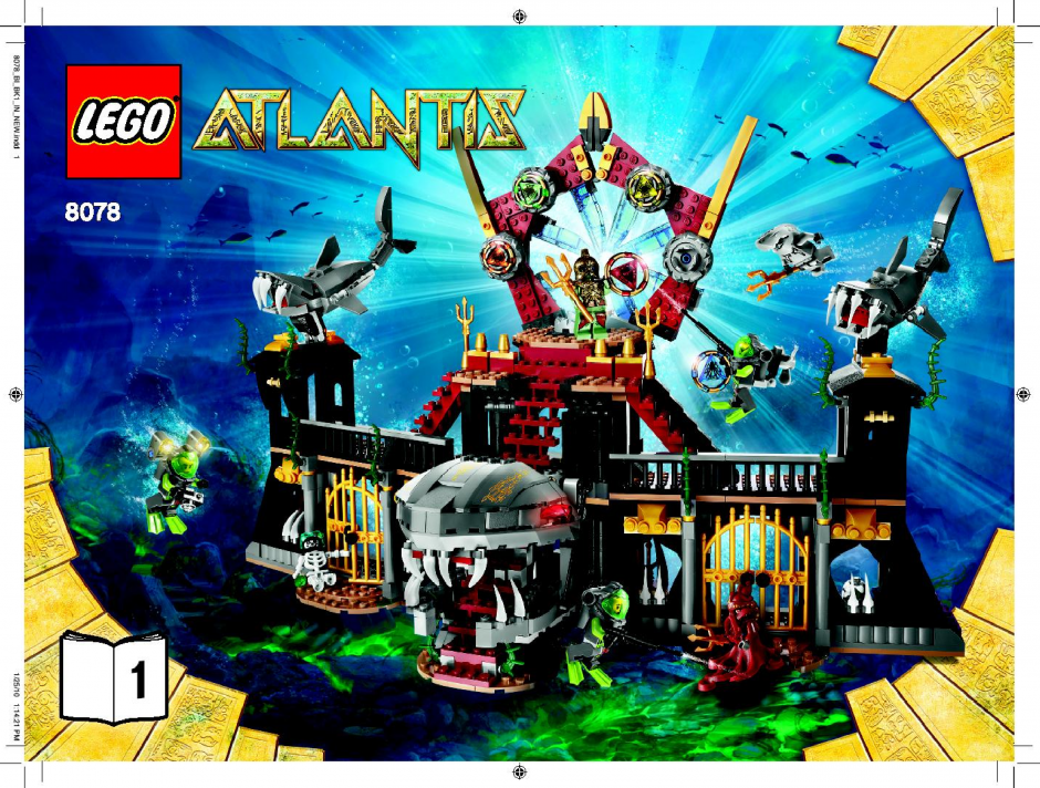 Лего атлантида инструкции