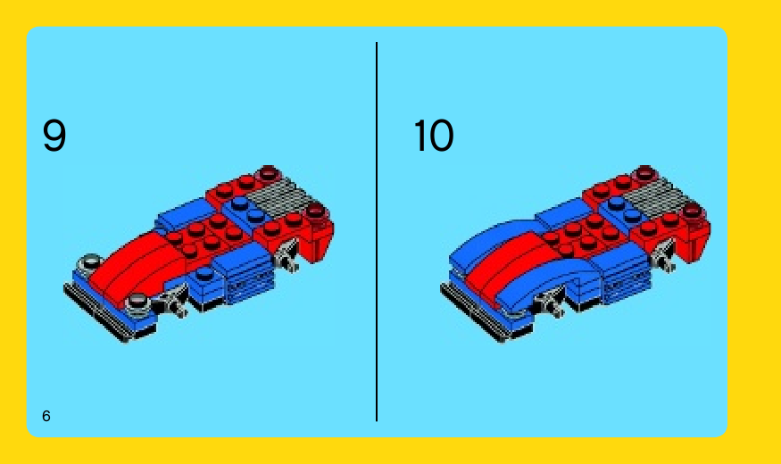 Инструкции лего гоночных машин