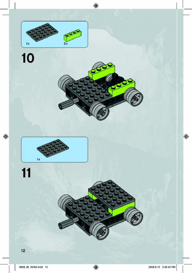 Лего power miners инструкция