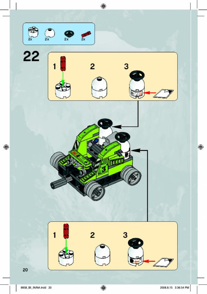Lego power miners инструкции по сборке