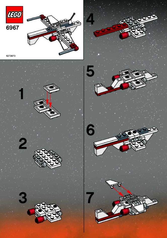 Инструкция лего star wars