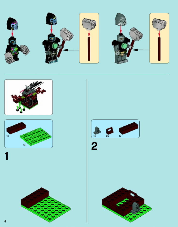 Инструкция Лего Чима 70003