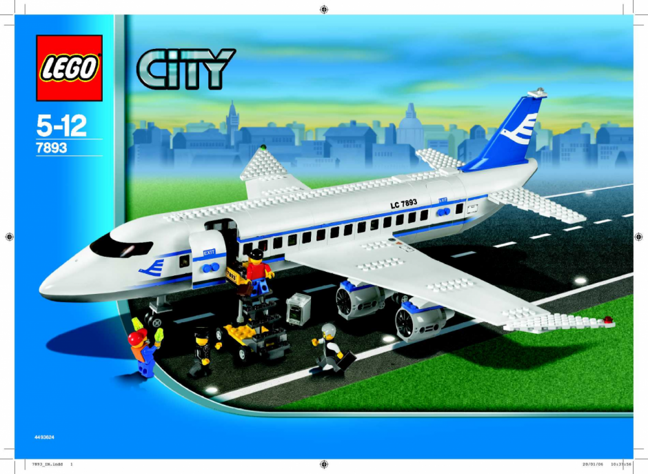 Инструкция по сборке самолета лего
