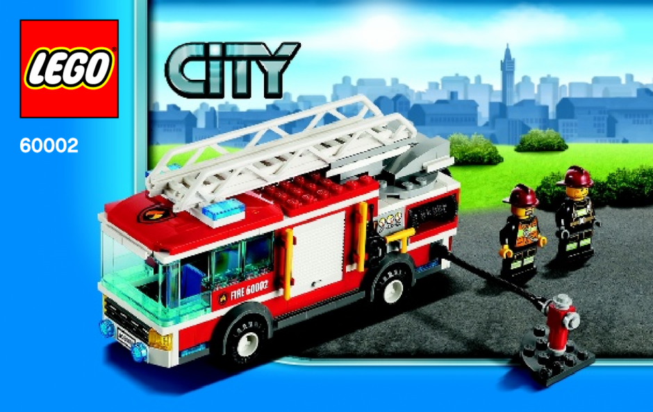Лего пожарная машина инструкция