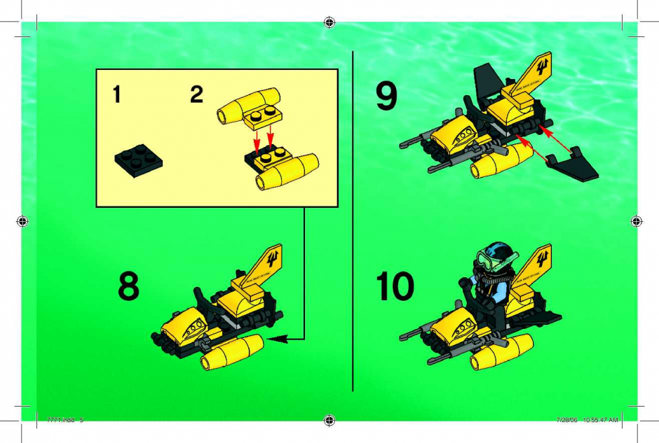 инструкция Засада на морского чёрта шаг 4