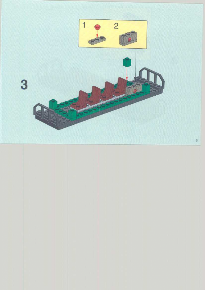 инструкция  Зелёный пассажирский вагон шаг 2