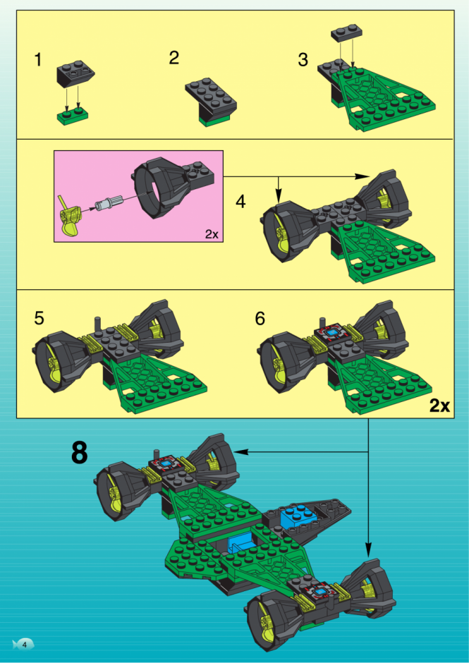 инструкция SUB-MOUNTAIN DRILLER шаг 3