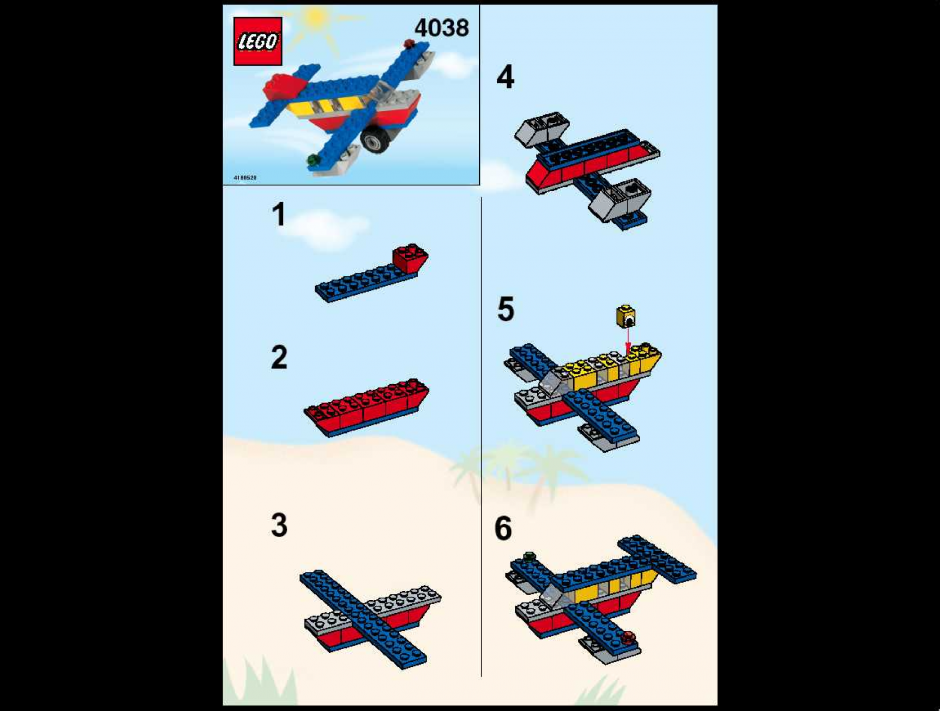 LEGO 60243 - Погоня на полицейском вертолёте