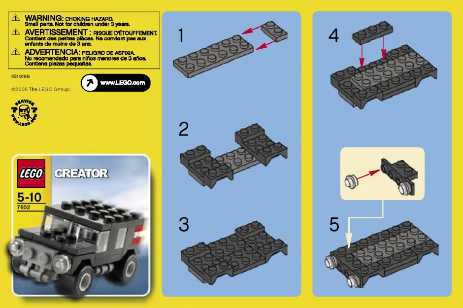 Lego 3309-1 instructions