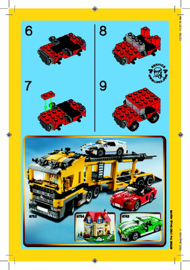 Лего набор 42122 Jeep Wrangler