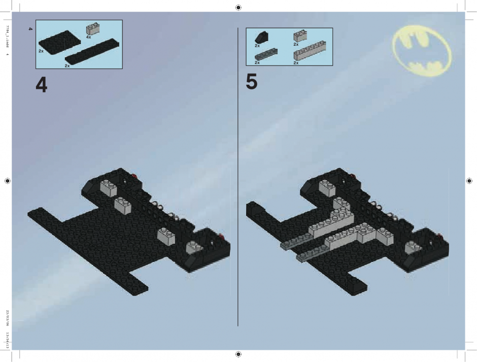 инструкция Бэтмобиль: коллекционный набор шаг 3