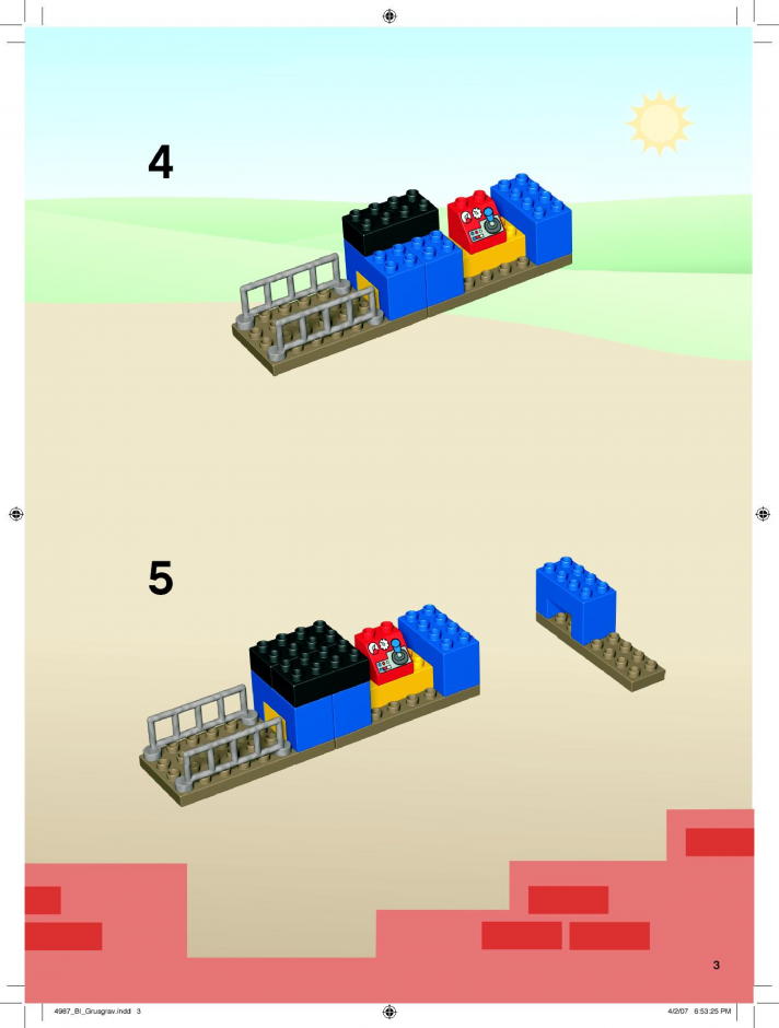 инструкция Value Pack LEGOVille шаг 2