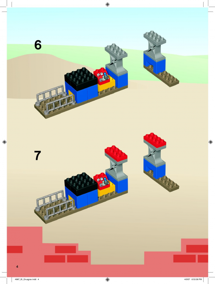 инструкция Value Pack LEGOVille шаг 3