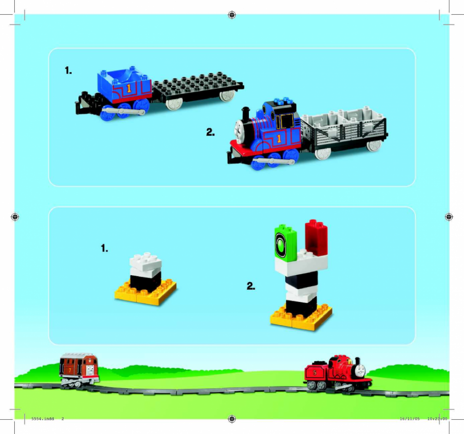 инструкция  Большое путешествие Томаса шаг 3