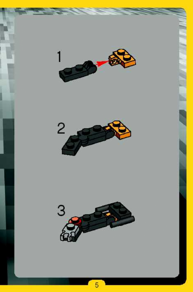 инструкция  Черный робот шаг 4
