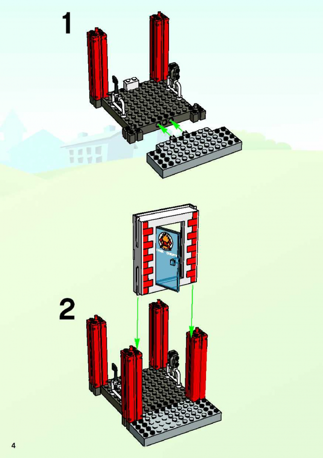 инструкция Пожарная станция шаг 3