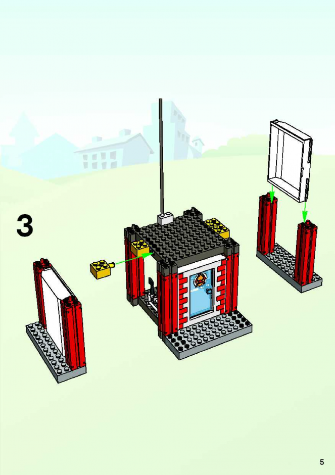 инструкция Пожарная станция шаг 4