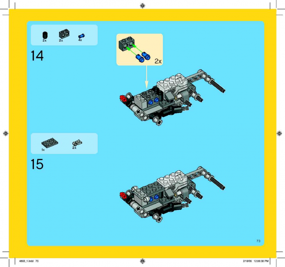 Lego Ревущие мотоциклы инструкция. Сборка лего 4893