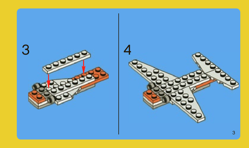 инструкция  Мини-самолет шаг 2