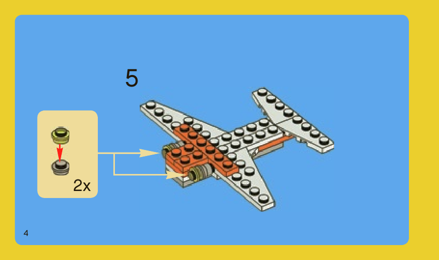 инструкция  Мини-самолет шаг 3