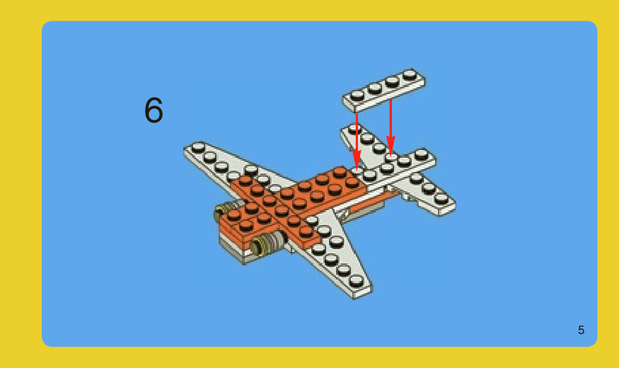 инструкция  Мини-самолет шаг 4