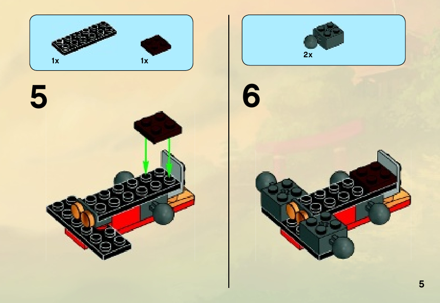 инструкция Огненный робот Кая  шаг 4
