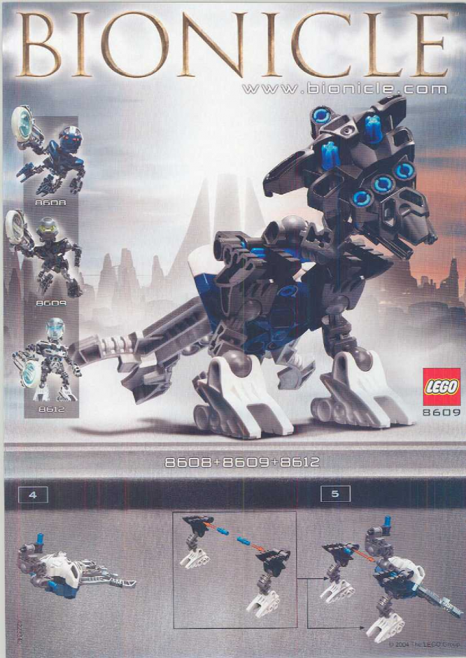 Bionicle Matoran 8609/8612