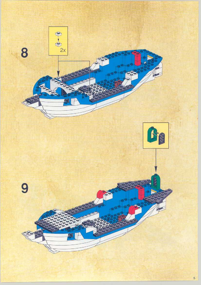 инструкция Spaniard Ship шаг 4
