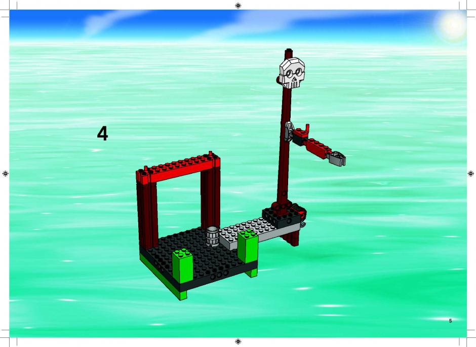инструкция Pirate Dock шаг 4