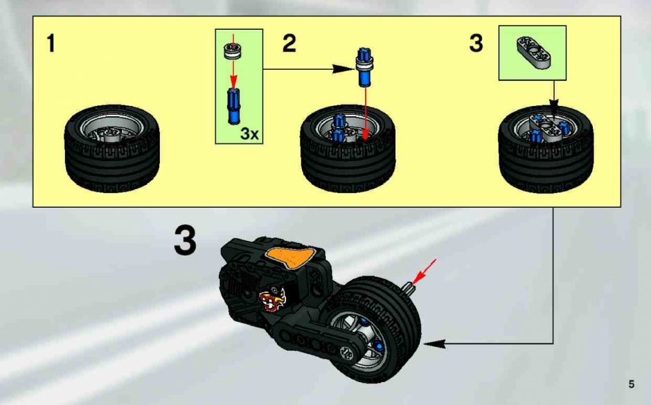 инструкция  H.O.T. Blaster Bike шаг 4