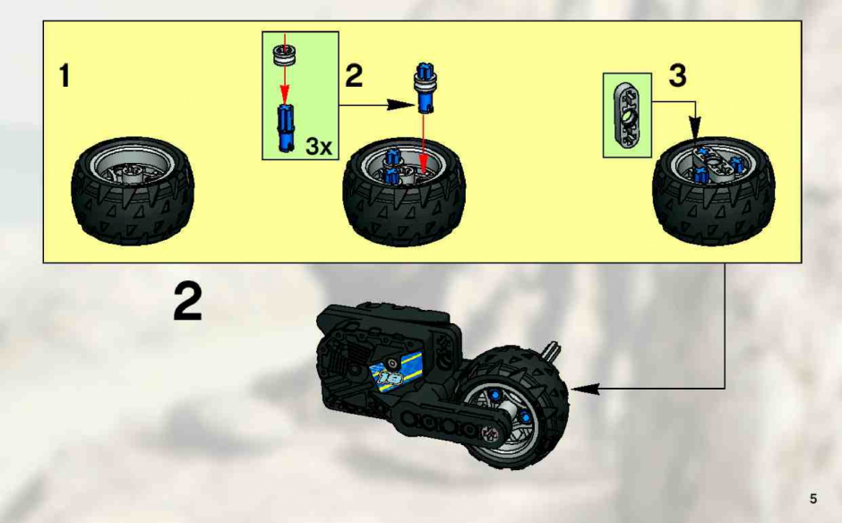 инструкция  Велосипед для велотрюков шаг 4
