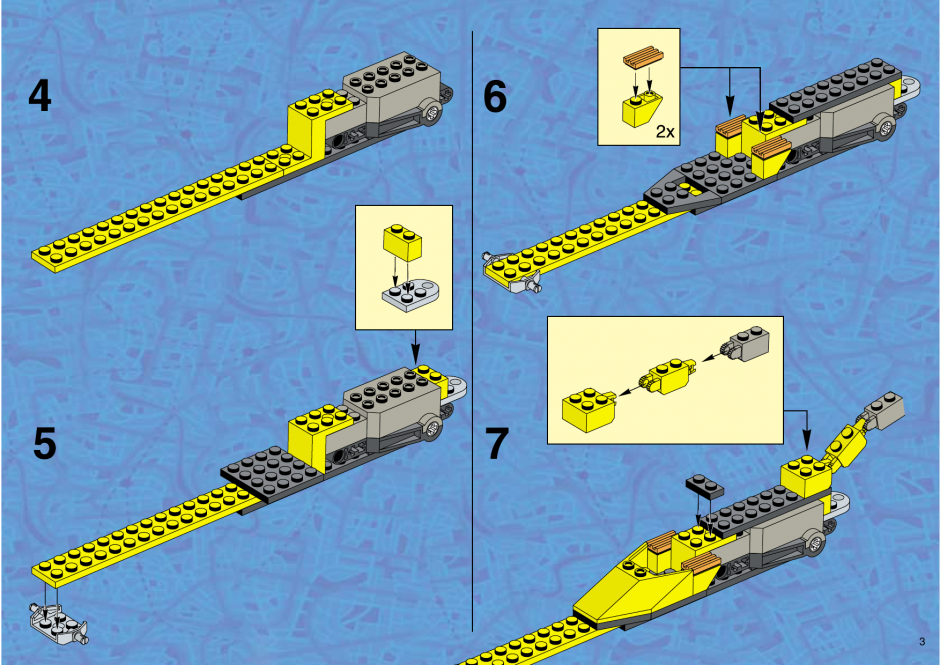 инструкция Rocket Dragster шаг 2