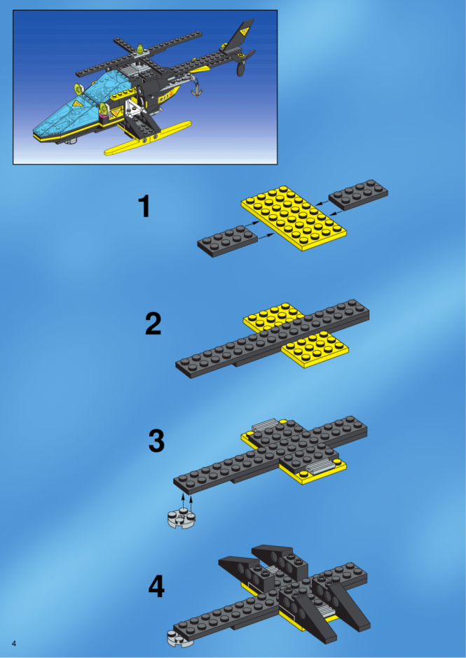 инструкция Res-Q Helicopter шаг 3