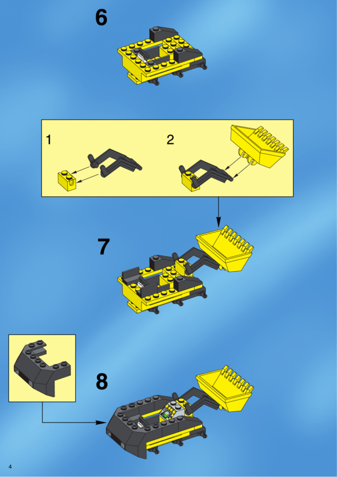 инструкция  Спасательный вездеход на воздушной подушке шаг 3
