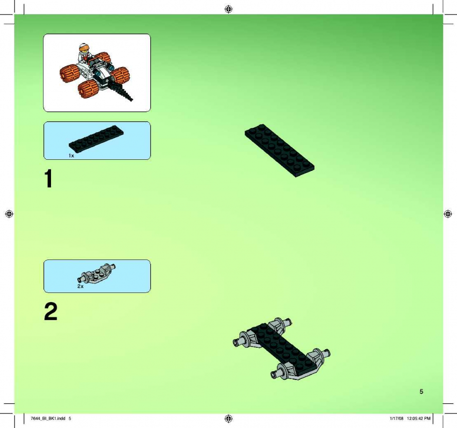 инструкция  Сверхзвуковой летатальный аппарат  MX-81 шаг 4