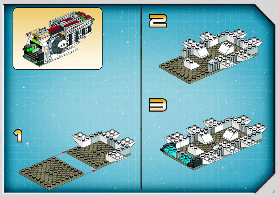 инструкция  Республиканский Атакующий Корабль шаг 4