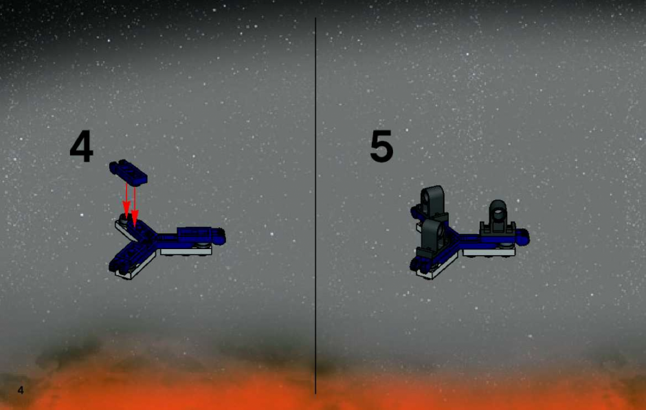 инструкция Дроид Tri-Fighter  шаг 3