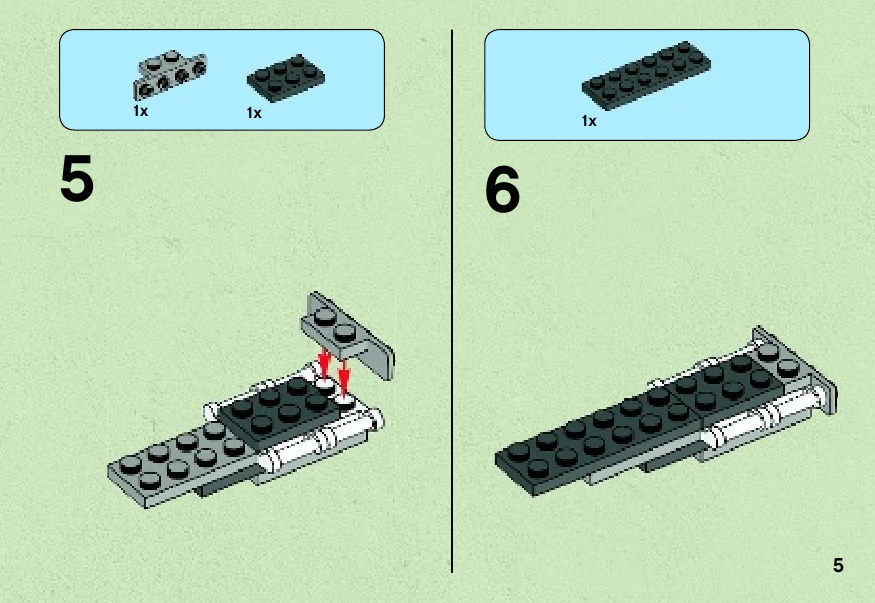 инструкция Республиканский боевой корабль и планета Корусант  шаг 4