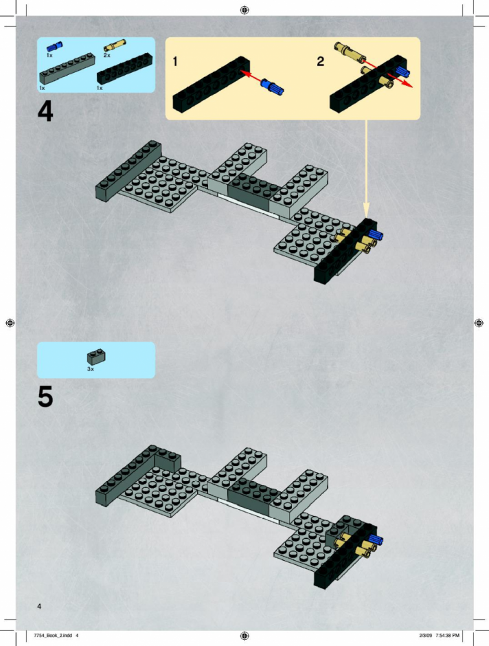 инструкция База Звёздного крейсера Mon Calamari  шаг 3