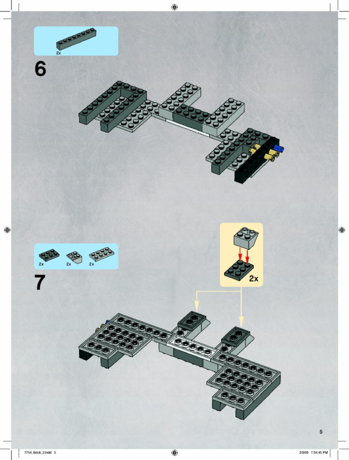 инструкция База Звёздного крейсера Mon Calamari  шаг 4