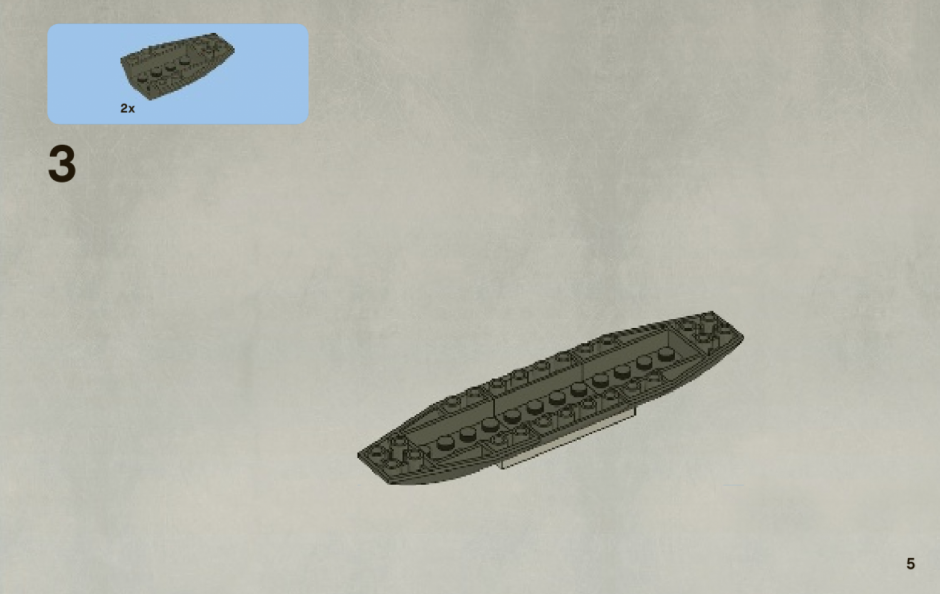 инструкция Imperial V-wing Starfighter (TM) шаг 4