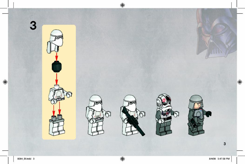 инструкция Snowtrooper (TM) Battle Pack шаг 2