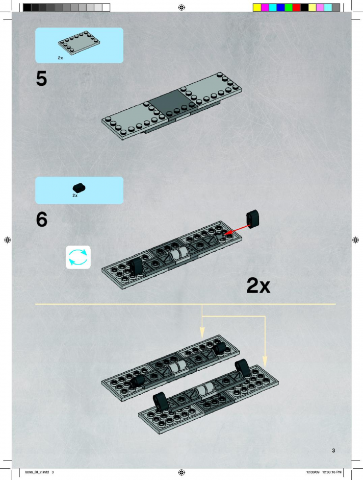 инструкция Emperor Palpatine's Shuttle (TM) шаг 2
