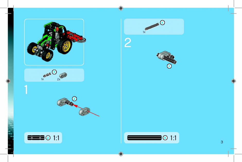 инструкция  Мини-трактор шаг 2