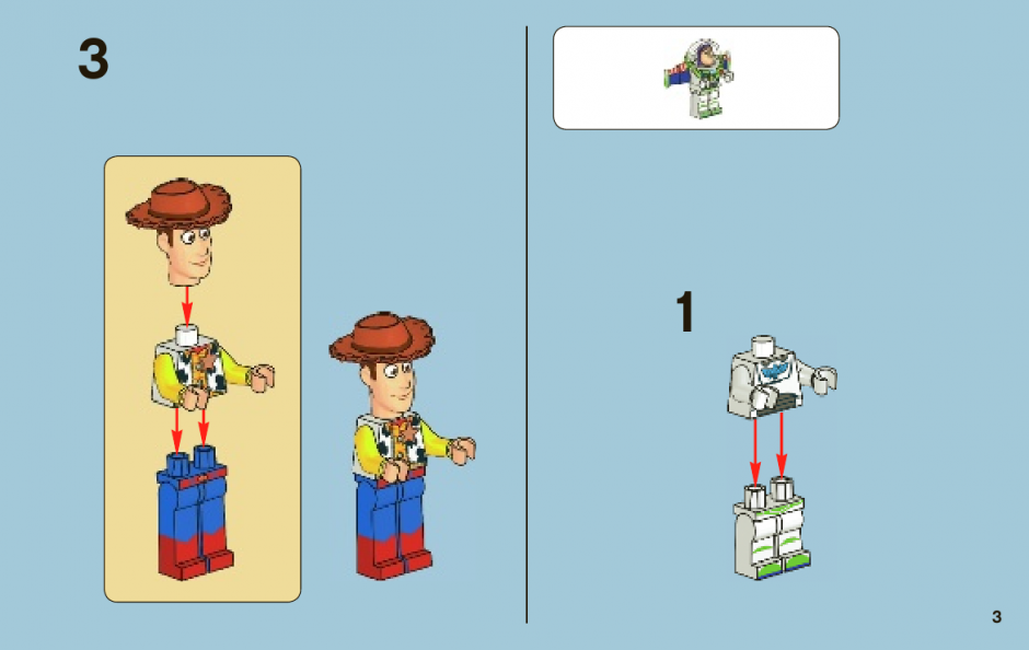 инструкция Woody and Buzz to the Rescue шаг 2