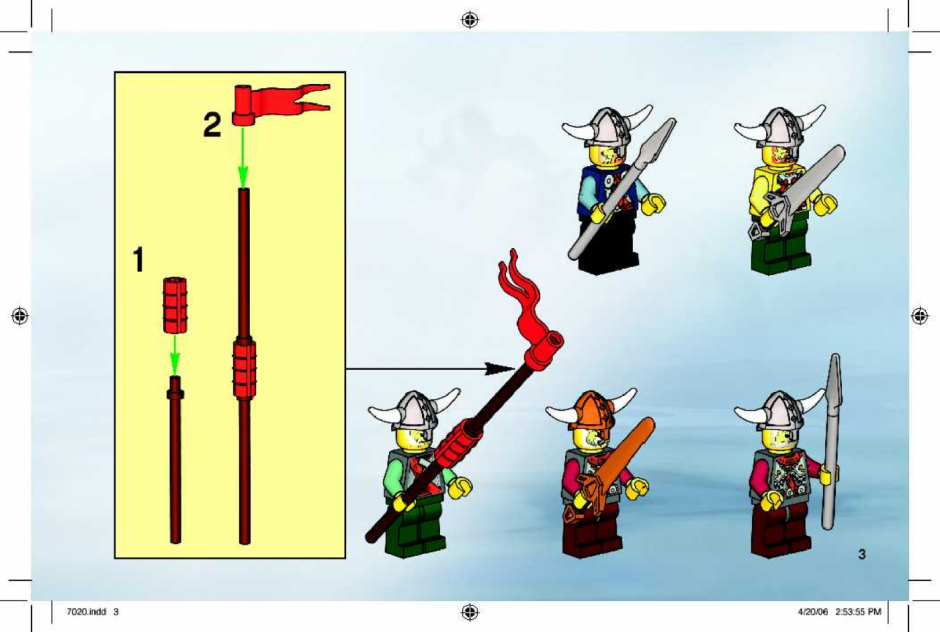 инструкция  Армия викингов с тяжёлой артиллерийской повозкой шаг 2