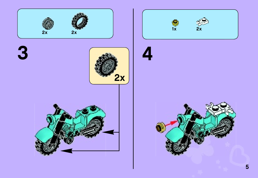 инструкция Мотоцикл скорой помощи  шаг 4
