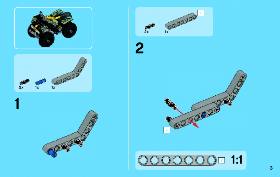 инструкция Квадроцикл  шаг 2