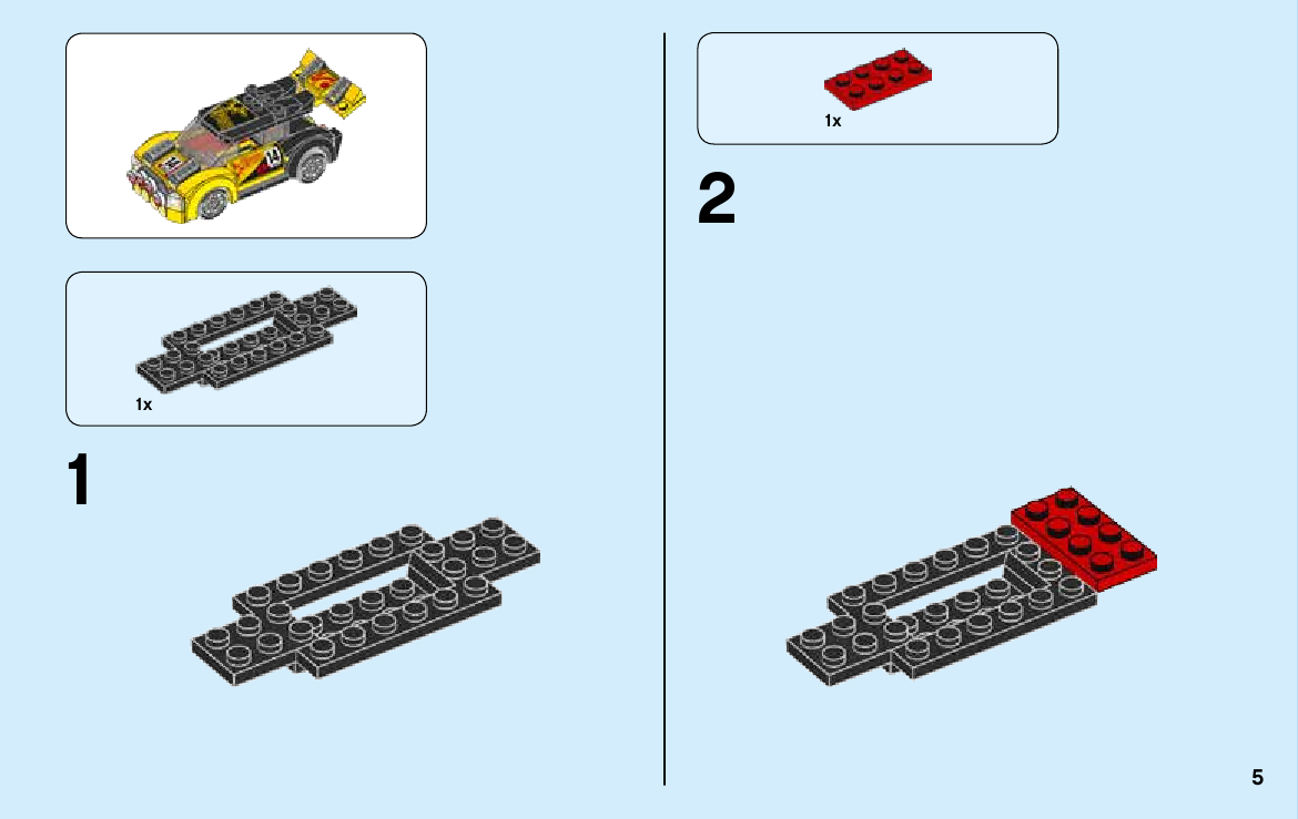 инструкция Гоночный автомобиль  шаг 4
